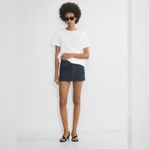 Aritzia Denim Forum Alba Micro Denim Skirt